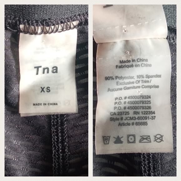 *bundle* Aritzia, TNA - Greenway Bike Shorts (xs) - Picture 6 of 8